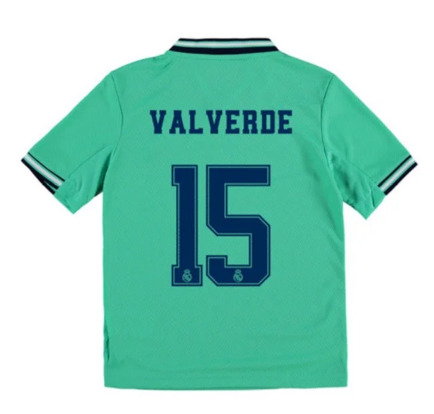 Fede Valverde Kids 19/20 Third Jersey