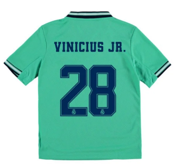 Vinicius Junior Real Madrid Kids 19/20 Third Jersey