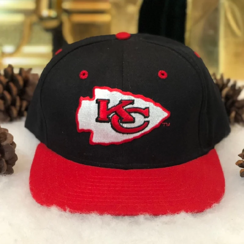 Vintage Deadstock NWOT NFL Kansas City Chiefs New Era Snapback Hat