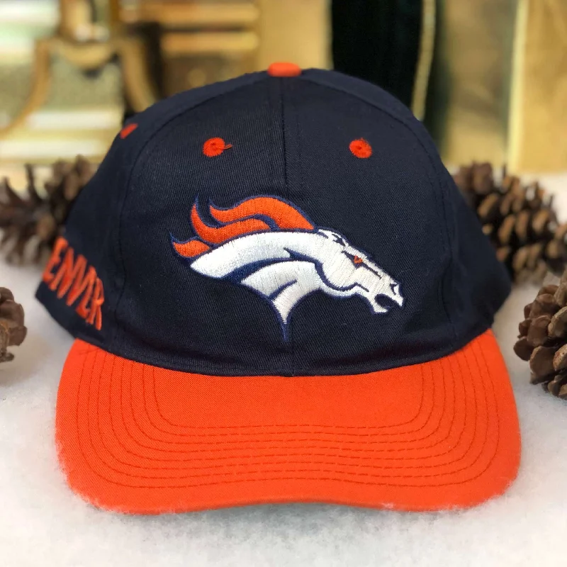 Vintage NFL Denver Broncos Twins Enterprise Twill Snapback Hat