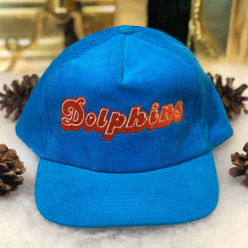 Vintage NFL Miami Dolphins Starline Corduroy Snapback Hat